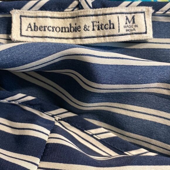 Abercrombie and Fitch Striped Peplum Top - Picture 3 of 3